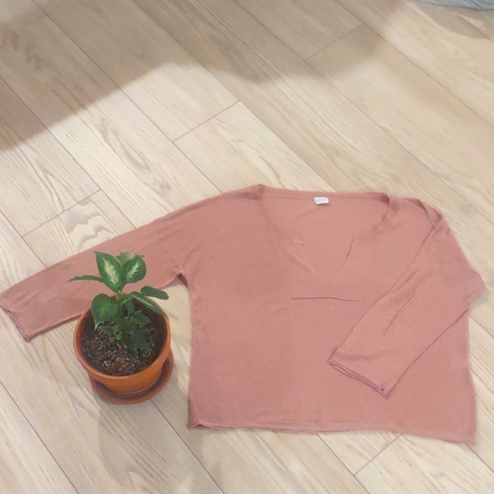Poetry silk and linen blend cropped slouchy shirt